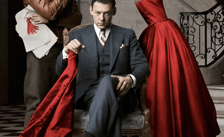 Photo of the TV series 'The Collection' produced by Amazon Studios, starring Richard Coyle, Tom Riley, and Jenna Thiam, with additional music by Jon Wygens in 2016.
