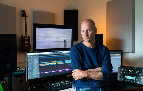 Photo of Jon Wygens, a film and TV composer.