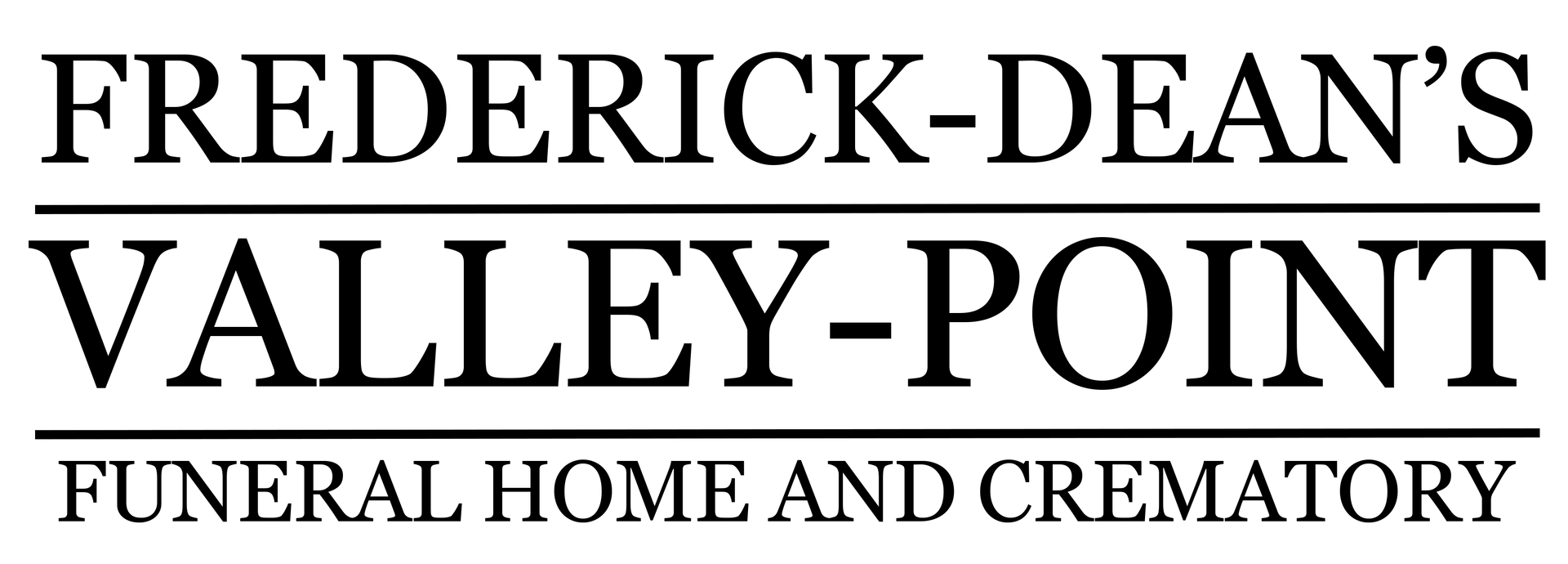 Frederick-Dean Valley-Point Funeral Home & Cremation logo.