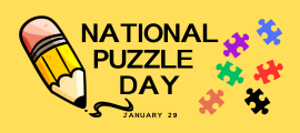 National Puzzle Day Official Logo