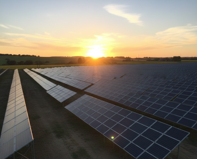 Solar Farms in Nevada along Highway 15
