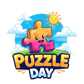 Puzzle Day Official Logo 2026 on internet Site