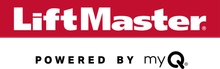 LiftMaster logo: White text 