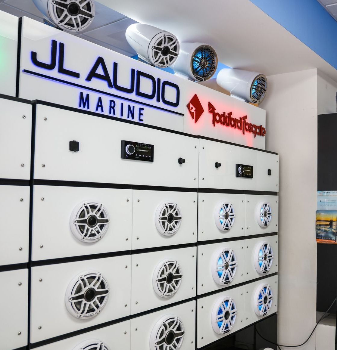 JL Audio Marine Stereo Boat