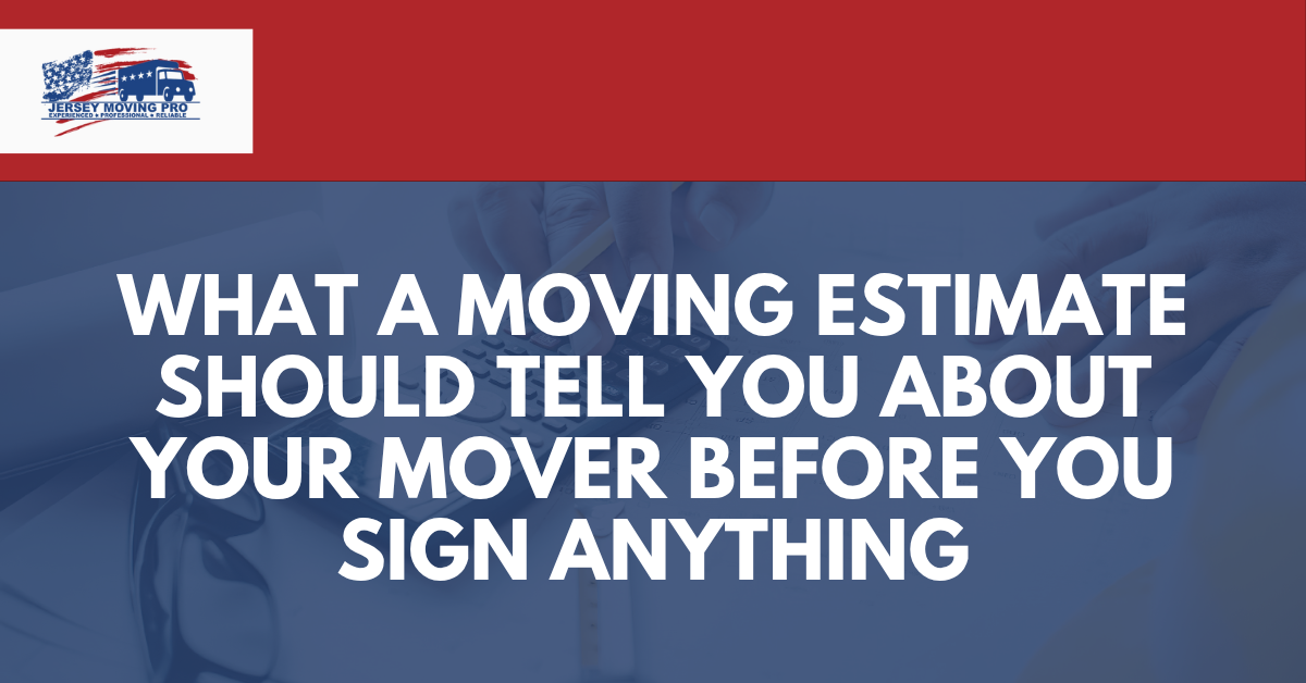 What a Moving Estimate Should Tell You About Your Mover Before You Sign ...