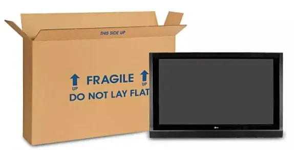 Heavy-Duty Large Adjustable TV and Picture Moving Box - up to 70