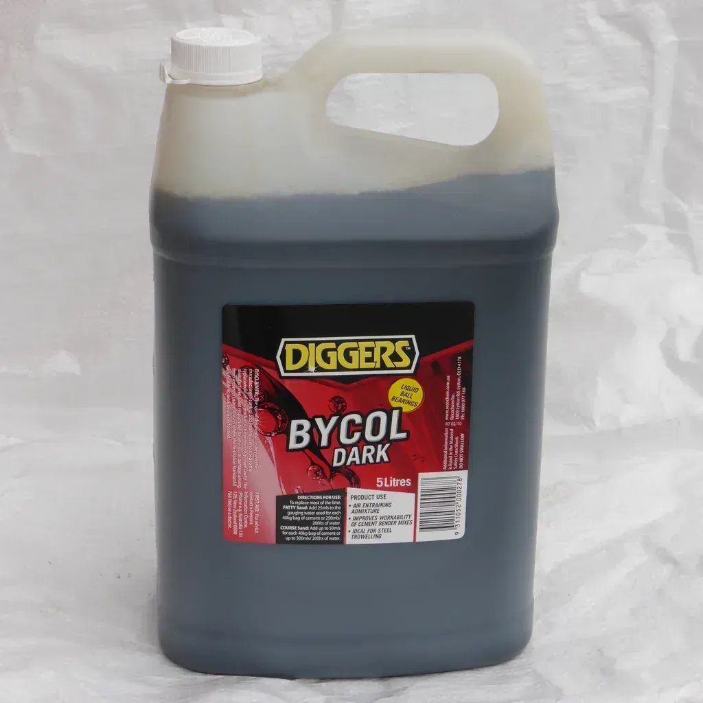A Diggers Bycol Dark 5l Container With Dark Liquid — Hunter Valley Bricks & Pavers in Scone, NSW