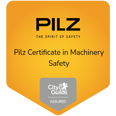 Pilz certificate in machinery safety systems