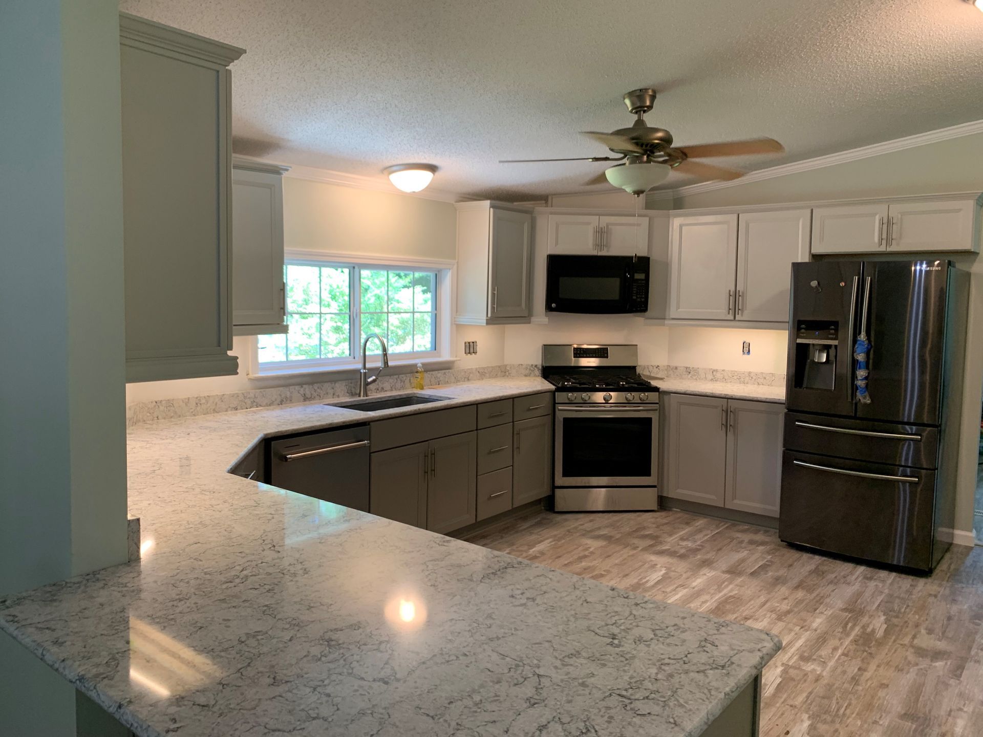 Curve Shape Kitchen - Smyrna, TN - Ryan Home Improvements