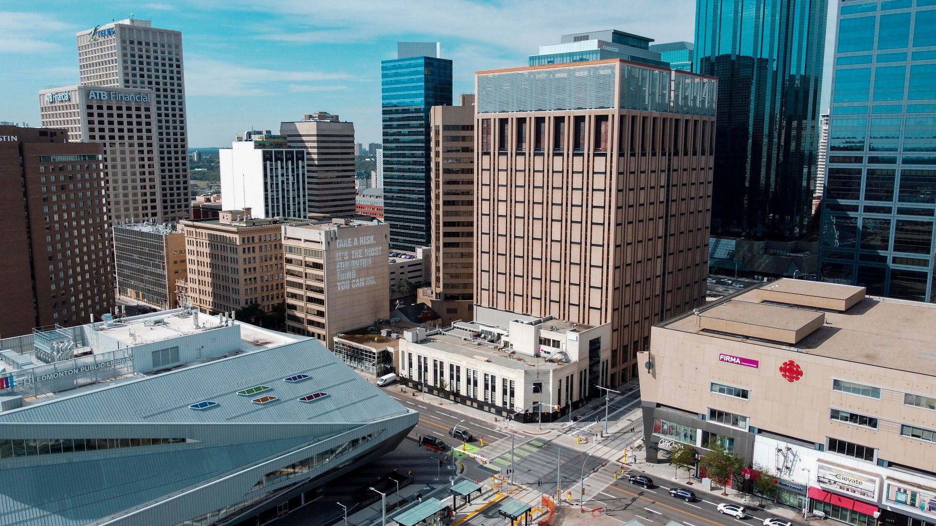 aerial showing the area