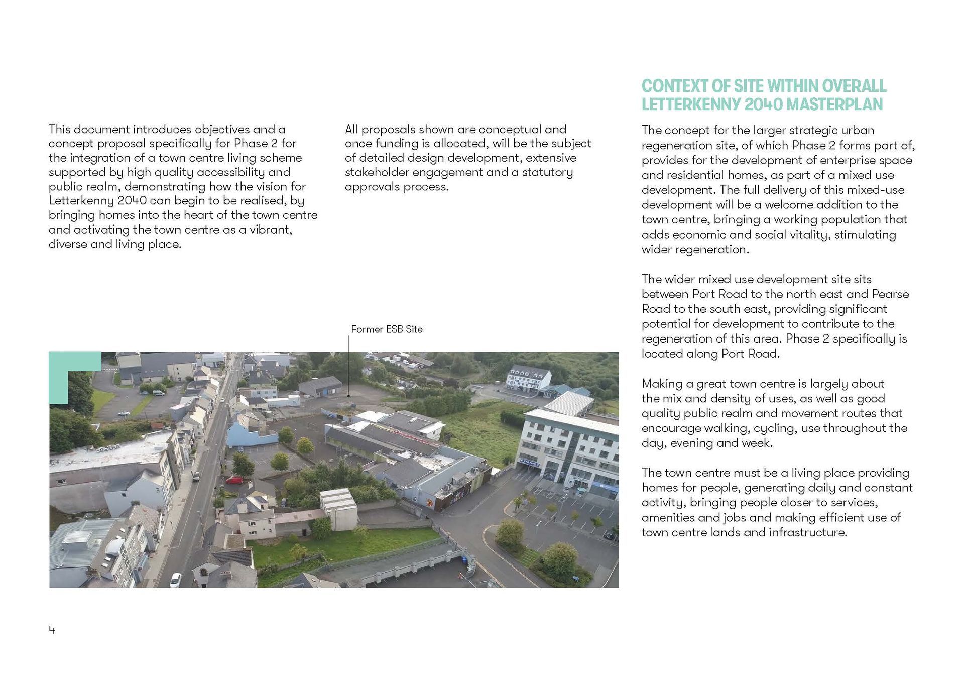 An aerial view of a city with a lot of buildings and trees.