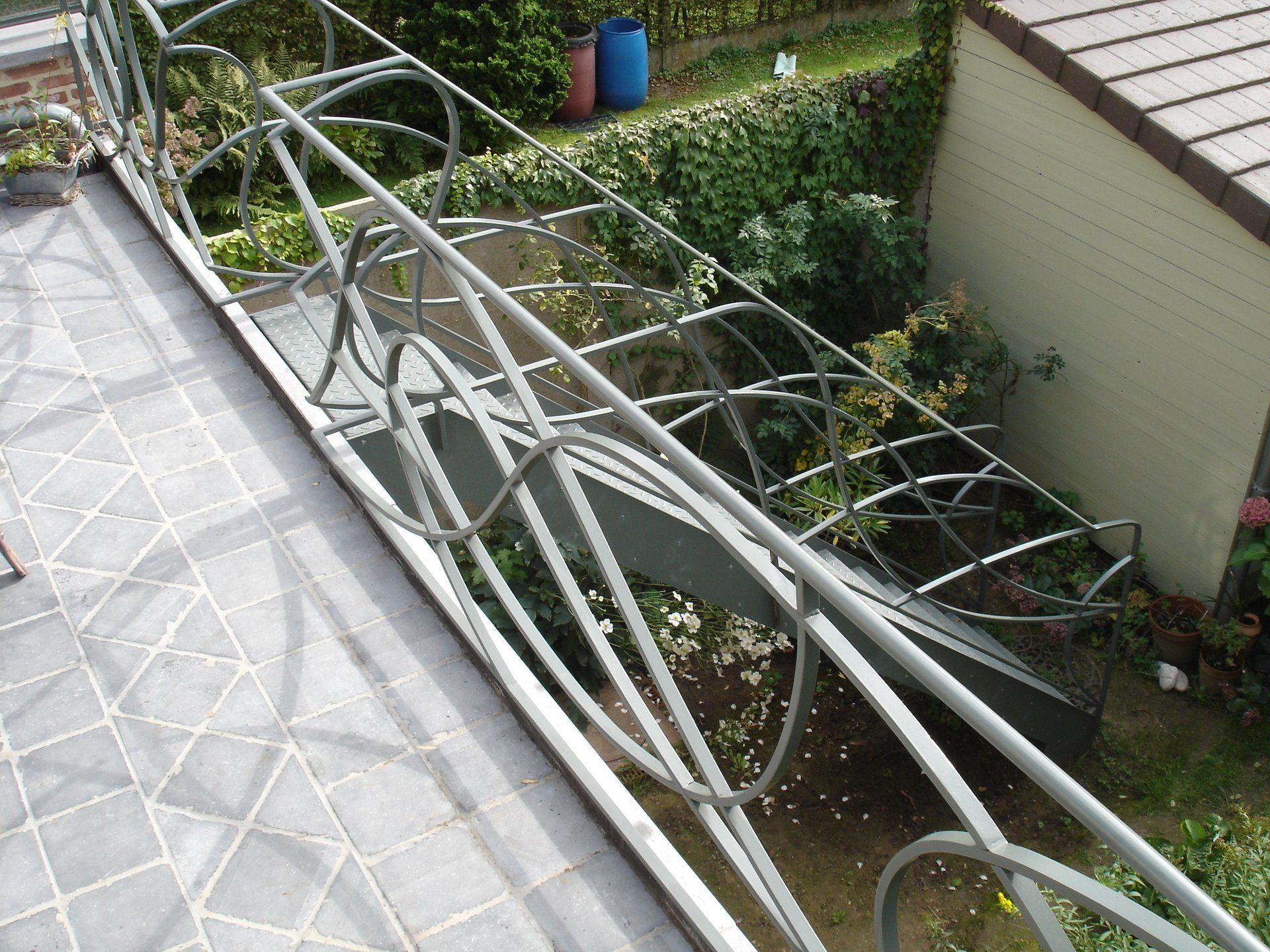 Garde-corps en métal