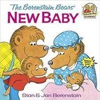 The Berenstain Bears: Mama, Papa, Brother, & newborn baby bear look at the baby.