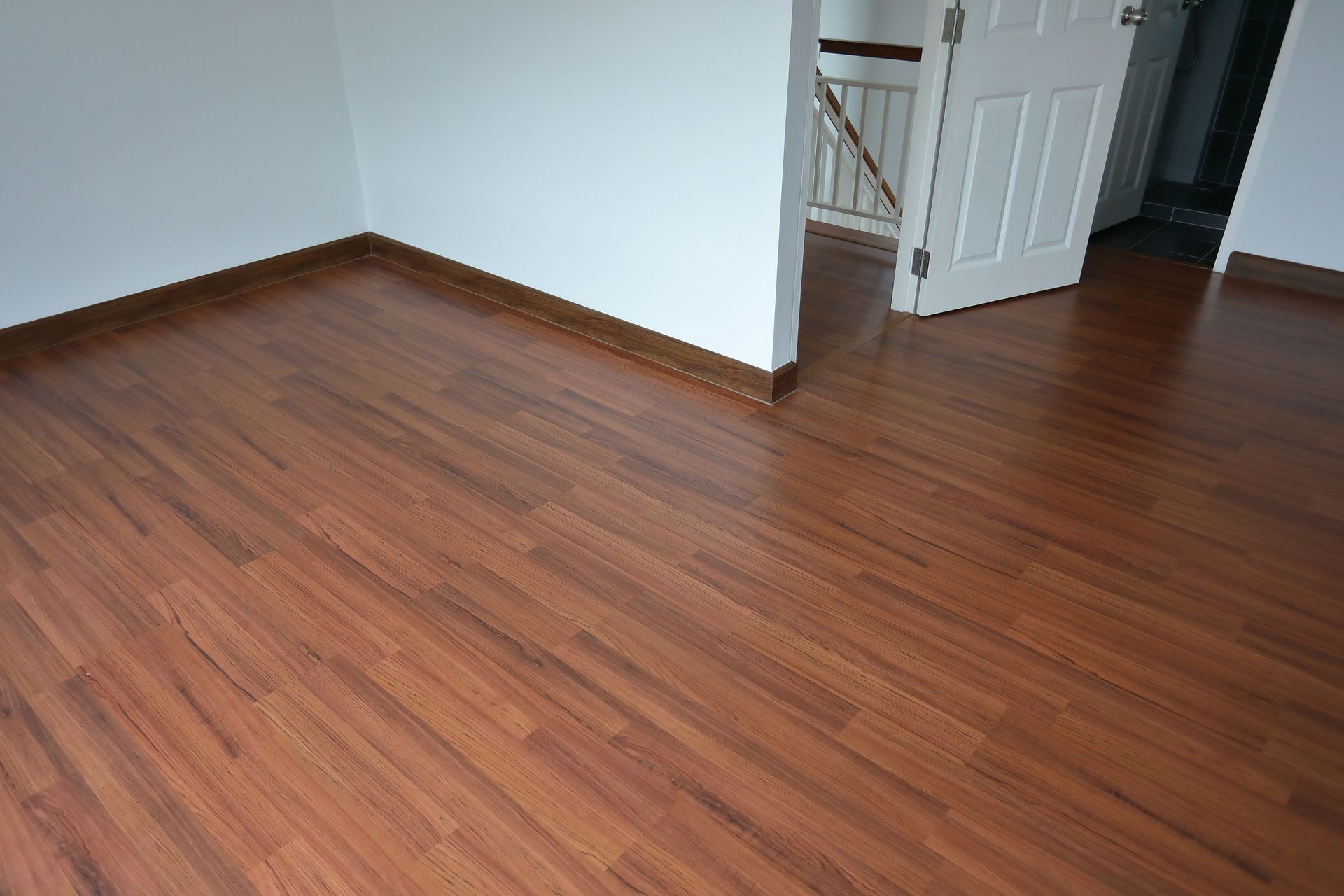 Brown Wood Laminate Floor — Bergenfield, NJ — Roy Hardwood Floors