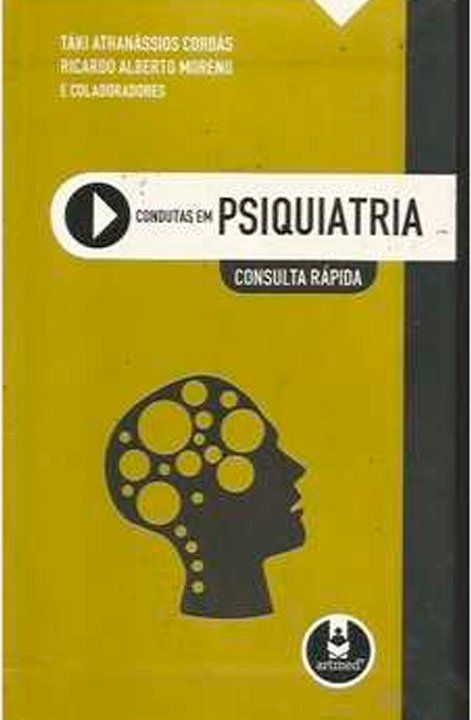 Capa do Livro Condutas em Psiquiatria de Táki Cordás