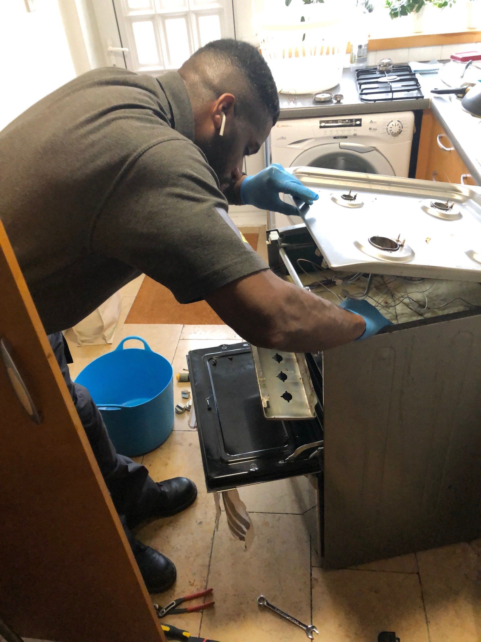 Installing a new cooker-1