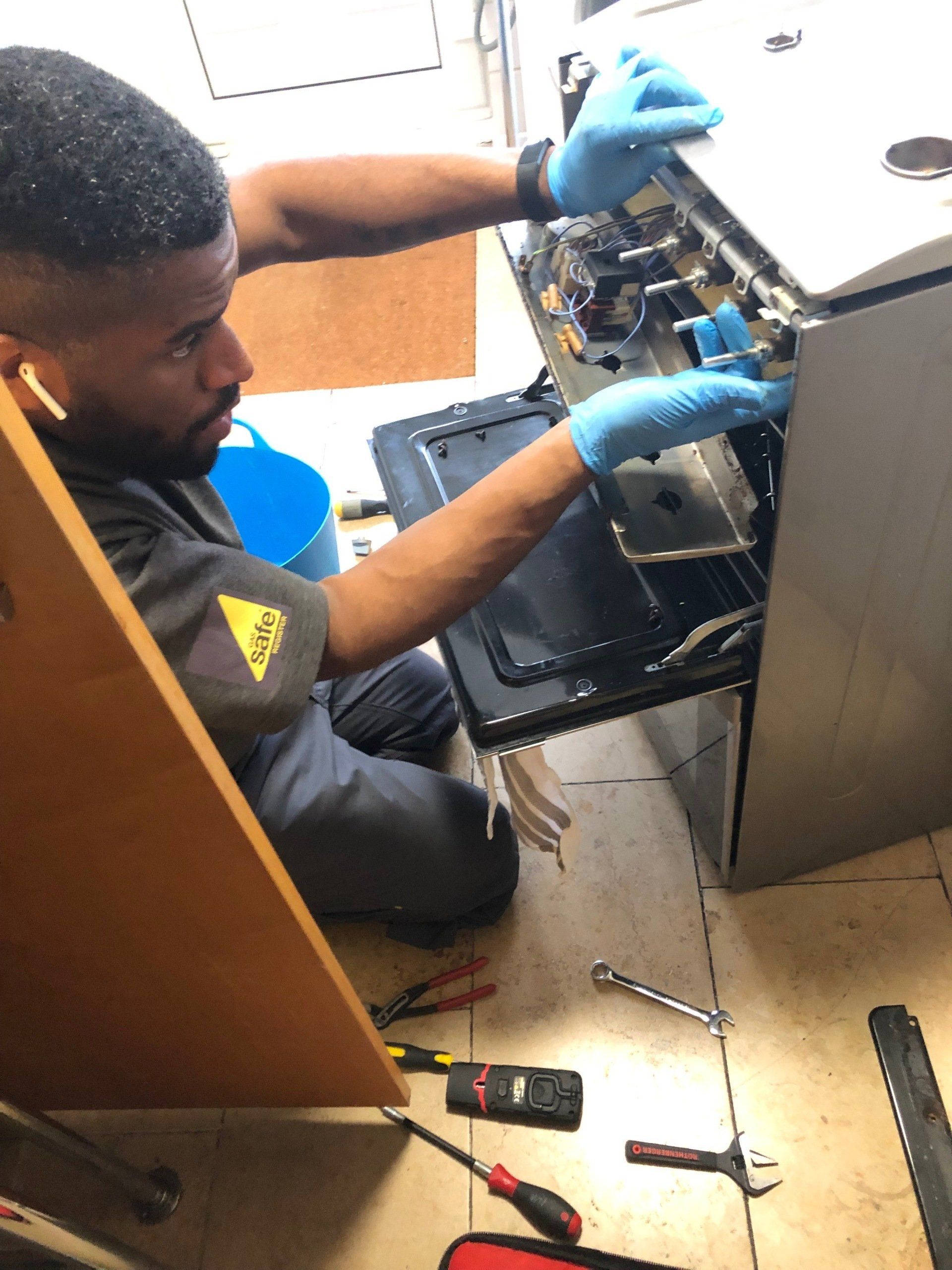 Installing a new cooker-2