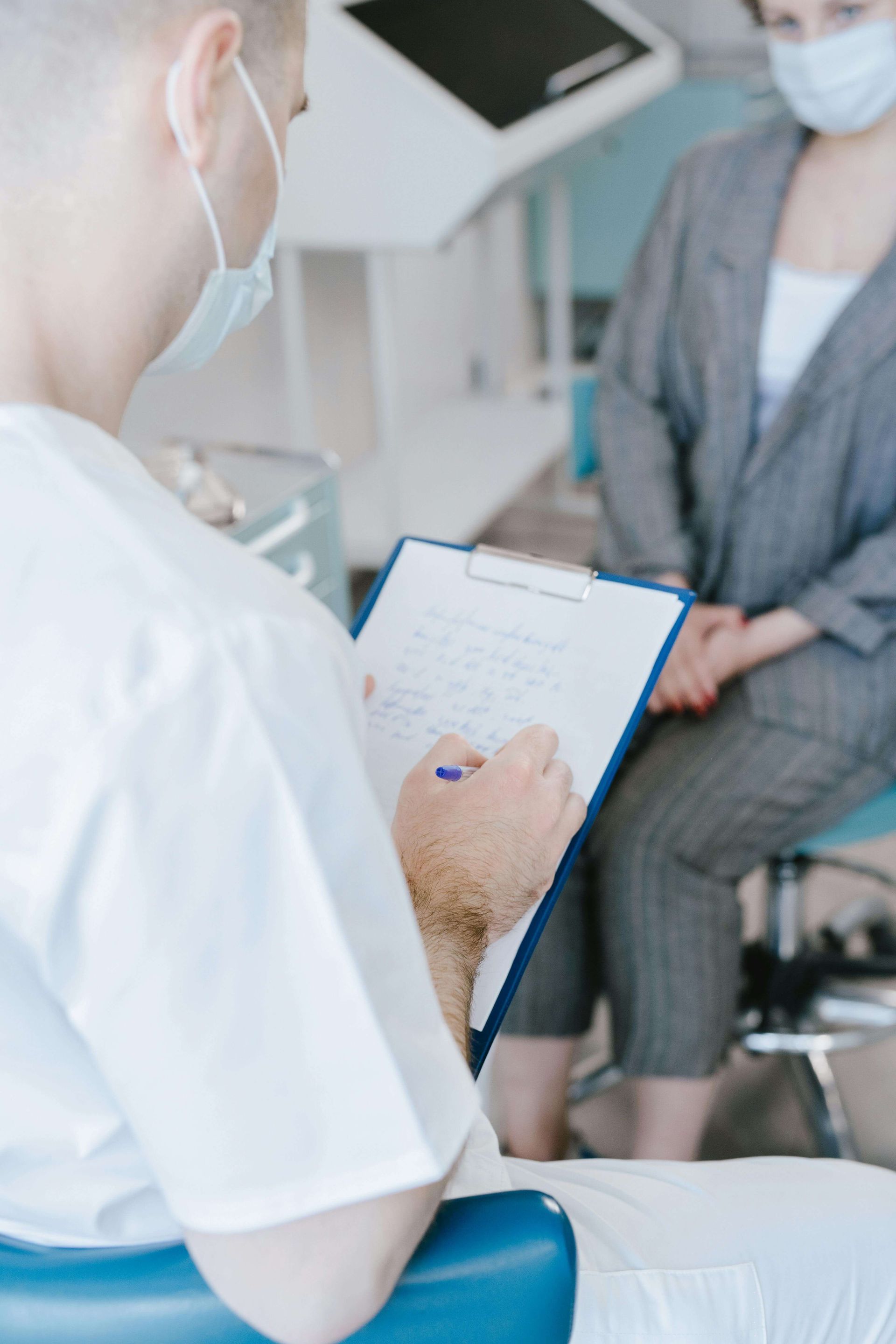 consultation with doctor and patient 