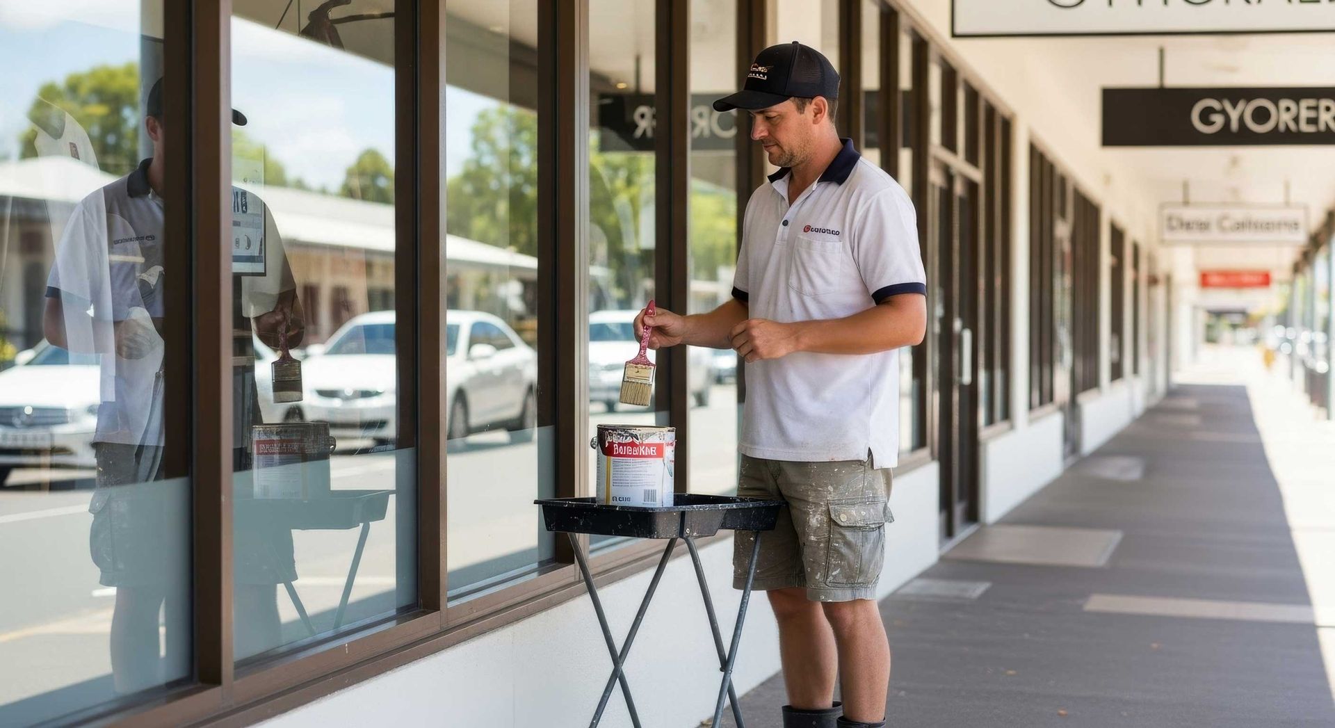 Commercial Building Exterior Painting Project in Rockhampton