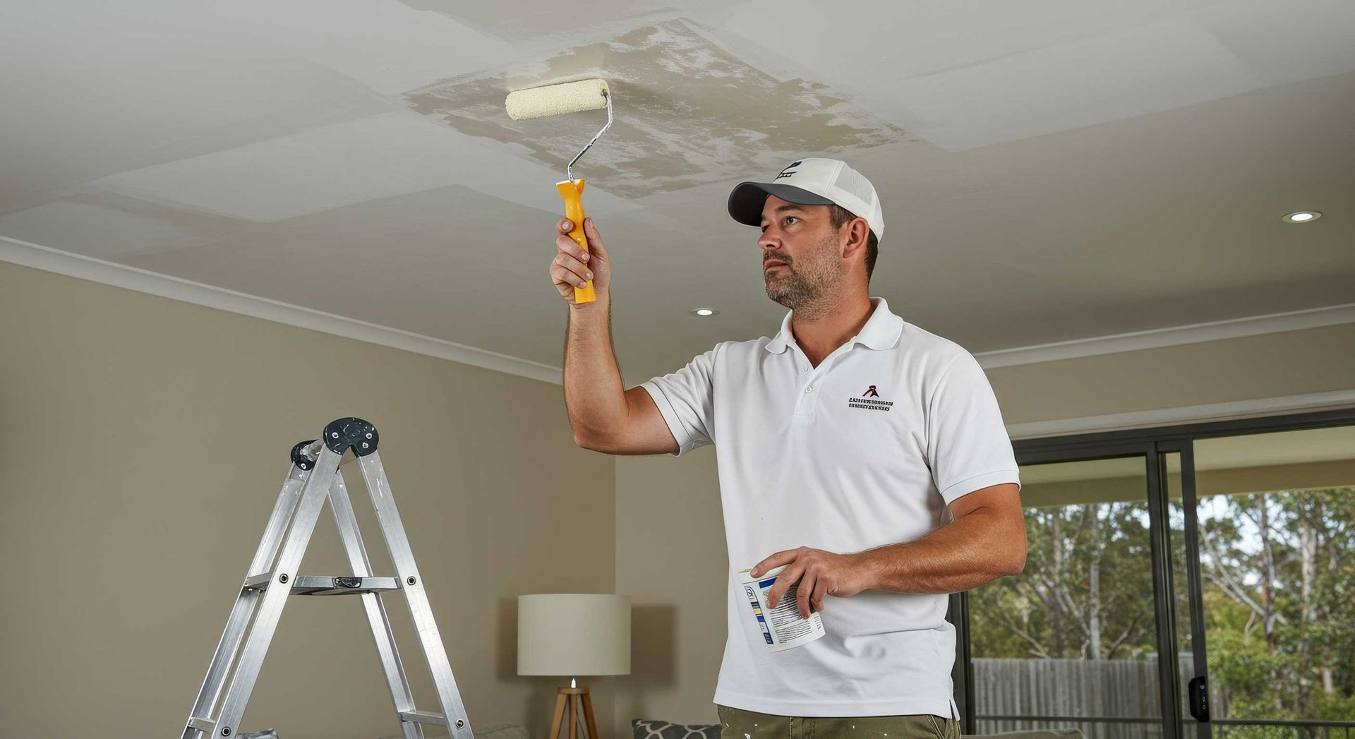 Commercial Ceiling Painting with Precise Finish in Rockhampton