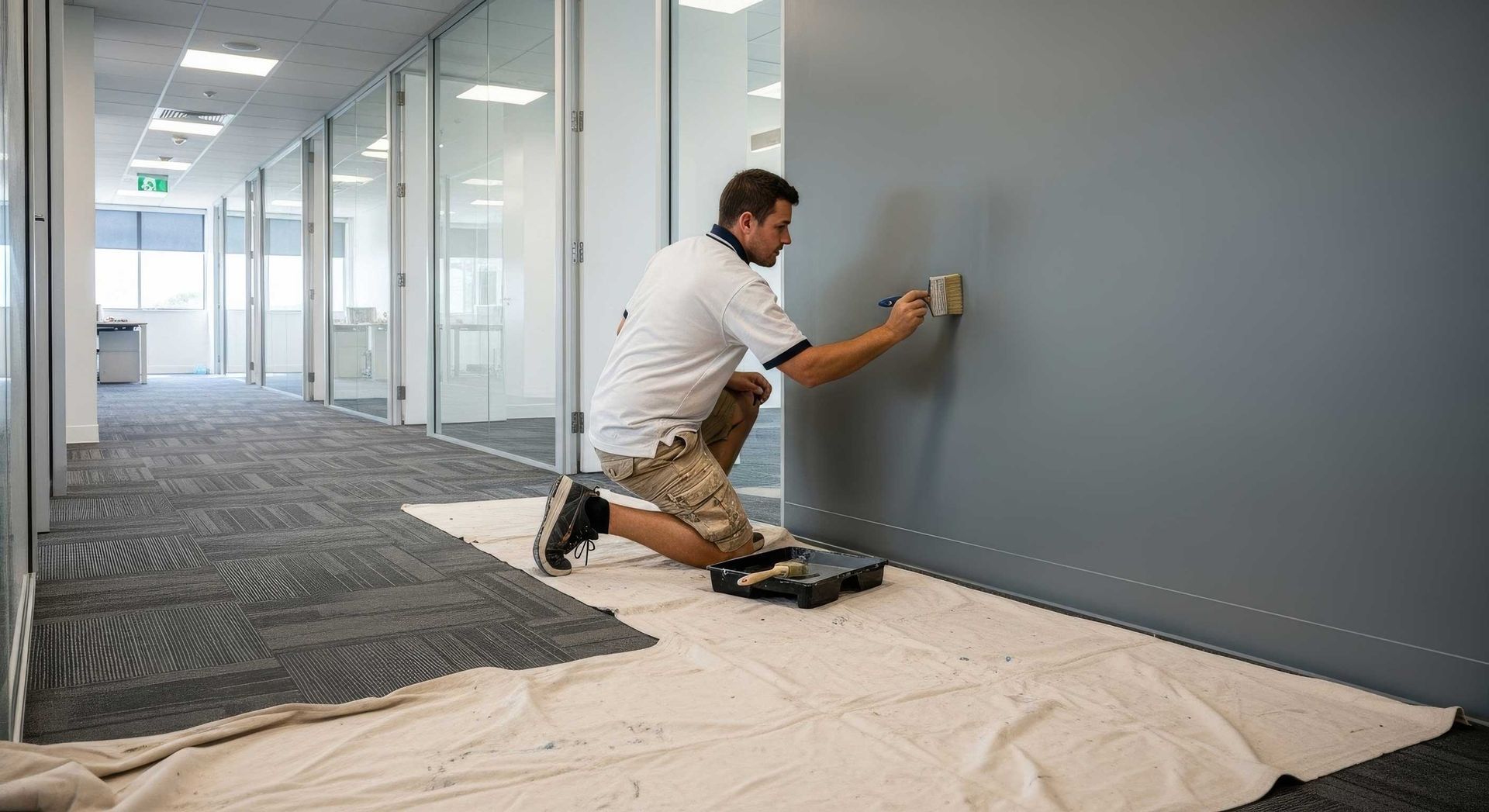 Commercial Property Repaint and Prep in Rockhampton