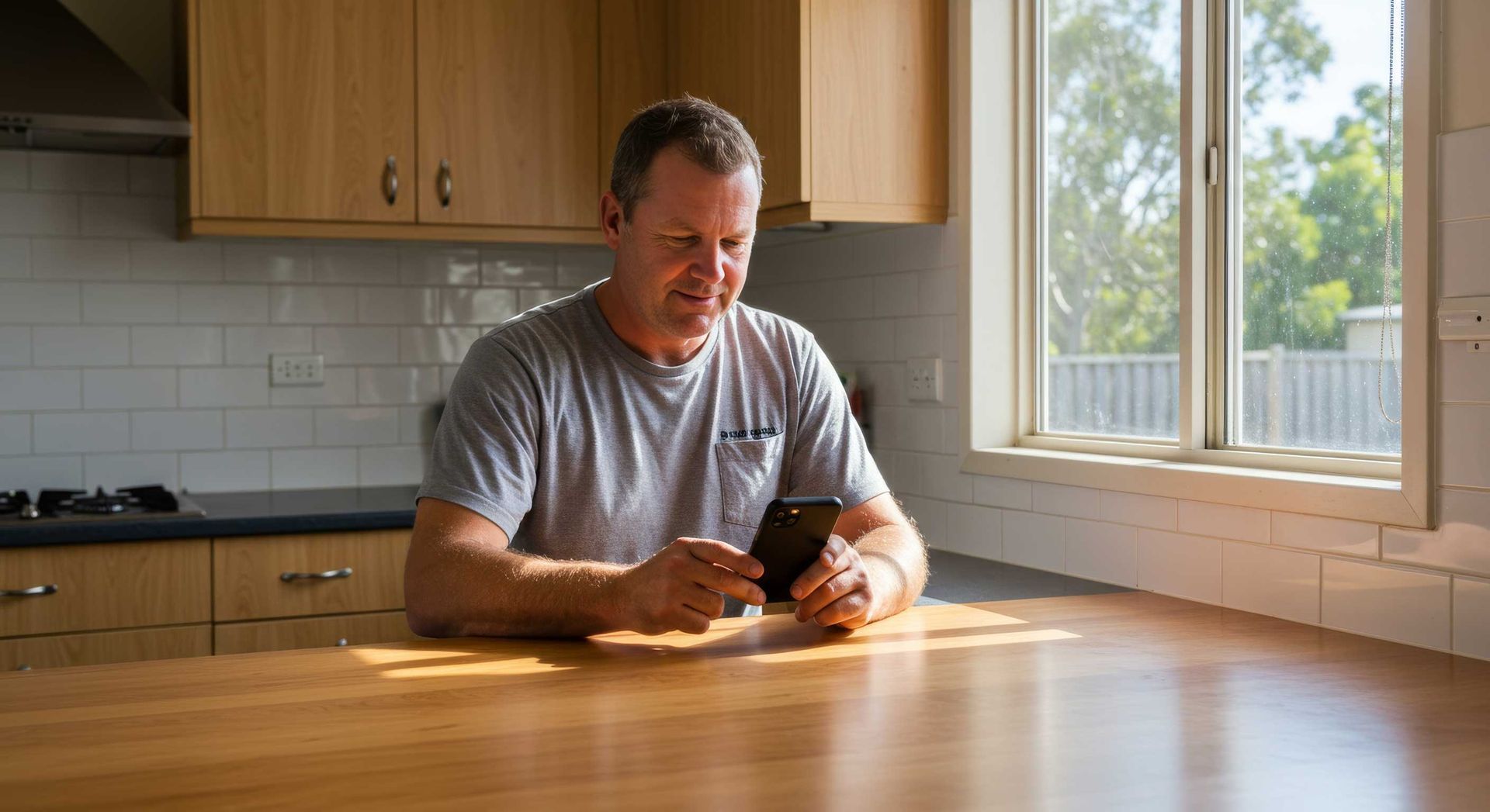 Customer Submitting Online Quote Form for Painting Services in Rockhampton