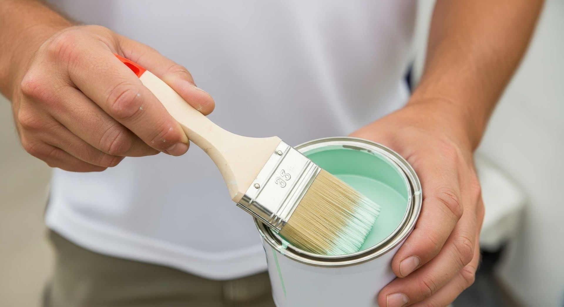 Professional Painter Prepared to Begin Work on Site in Rockhampton