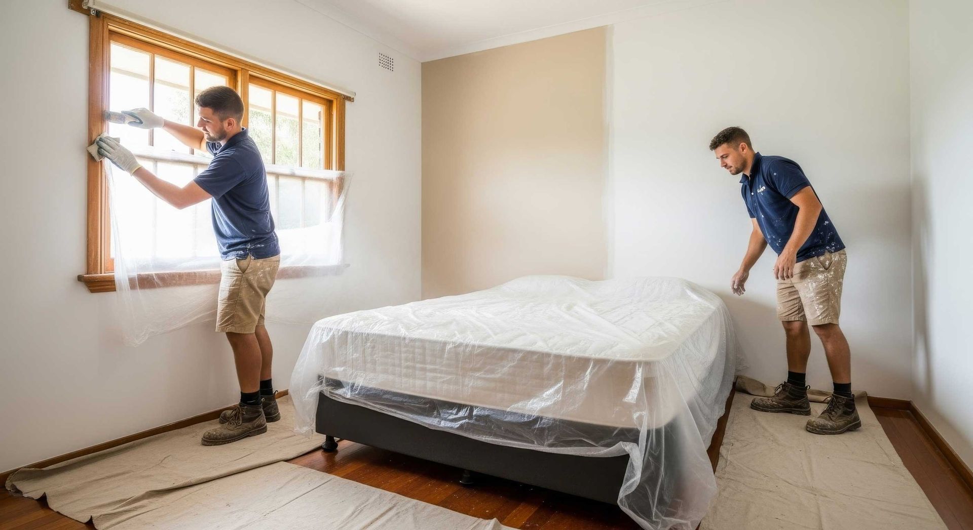 Rockhampton Painters Prepping Walls For Interior Paintwork