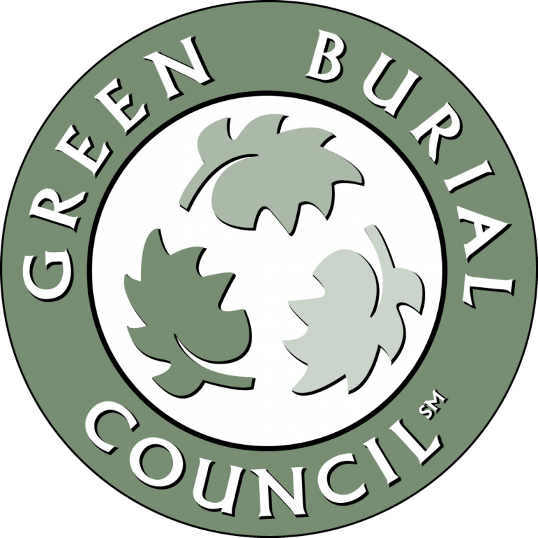 The green burial council logo