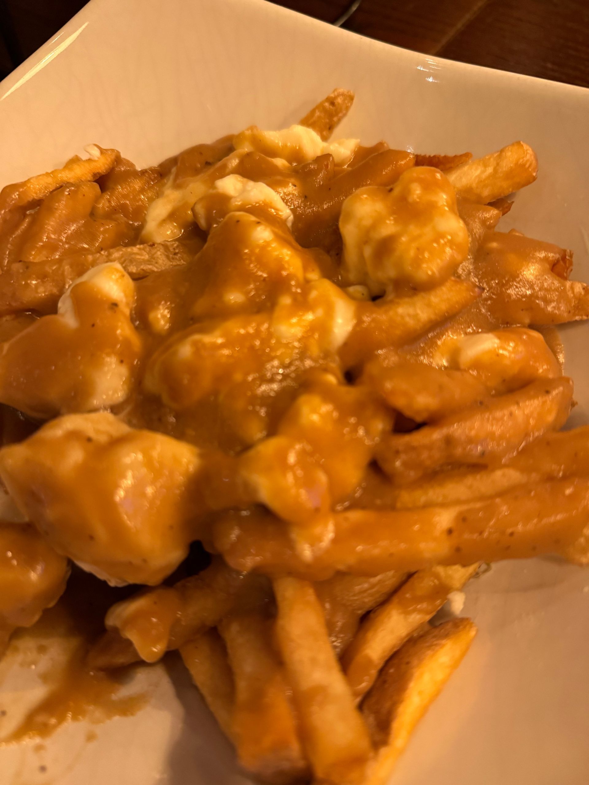 Poutine from Nico's Pizzeria in Revelstoke