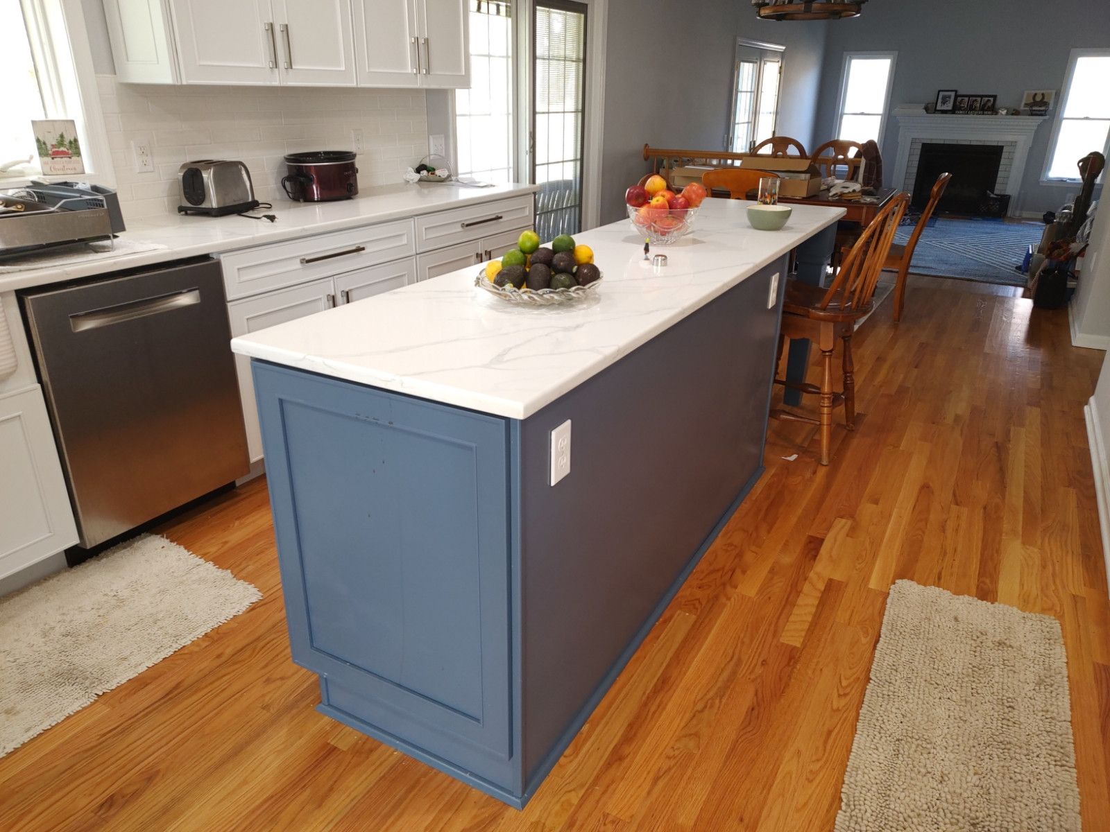 kitchen showing wood flooring, Floors by Recon