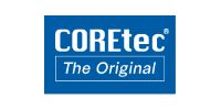 The coretec logo is blue and white on a white background.