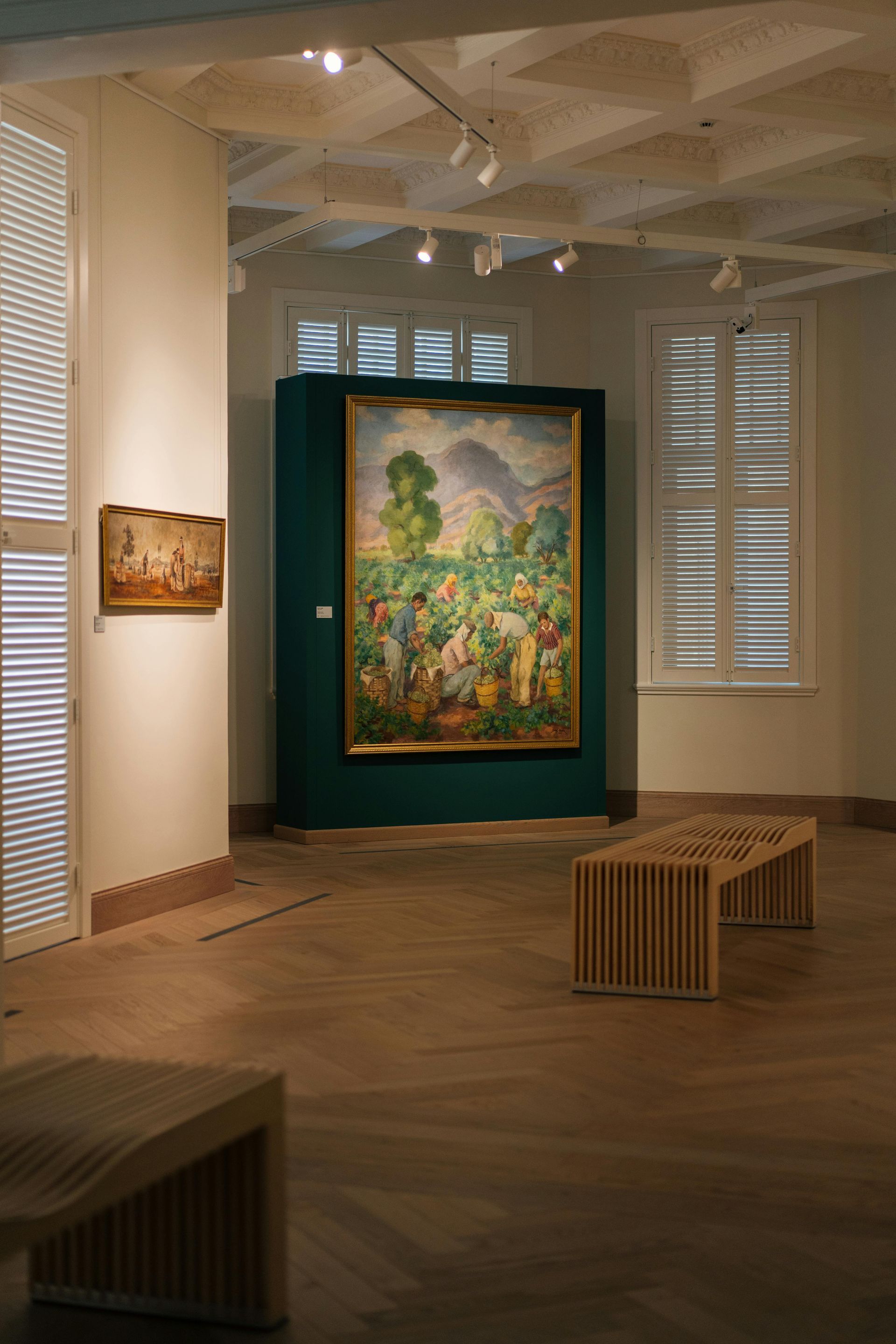 Sample hardwood flooring room, Floors by Recon