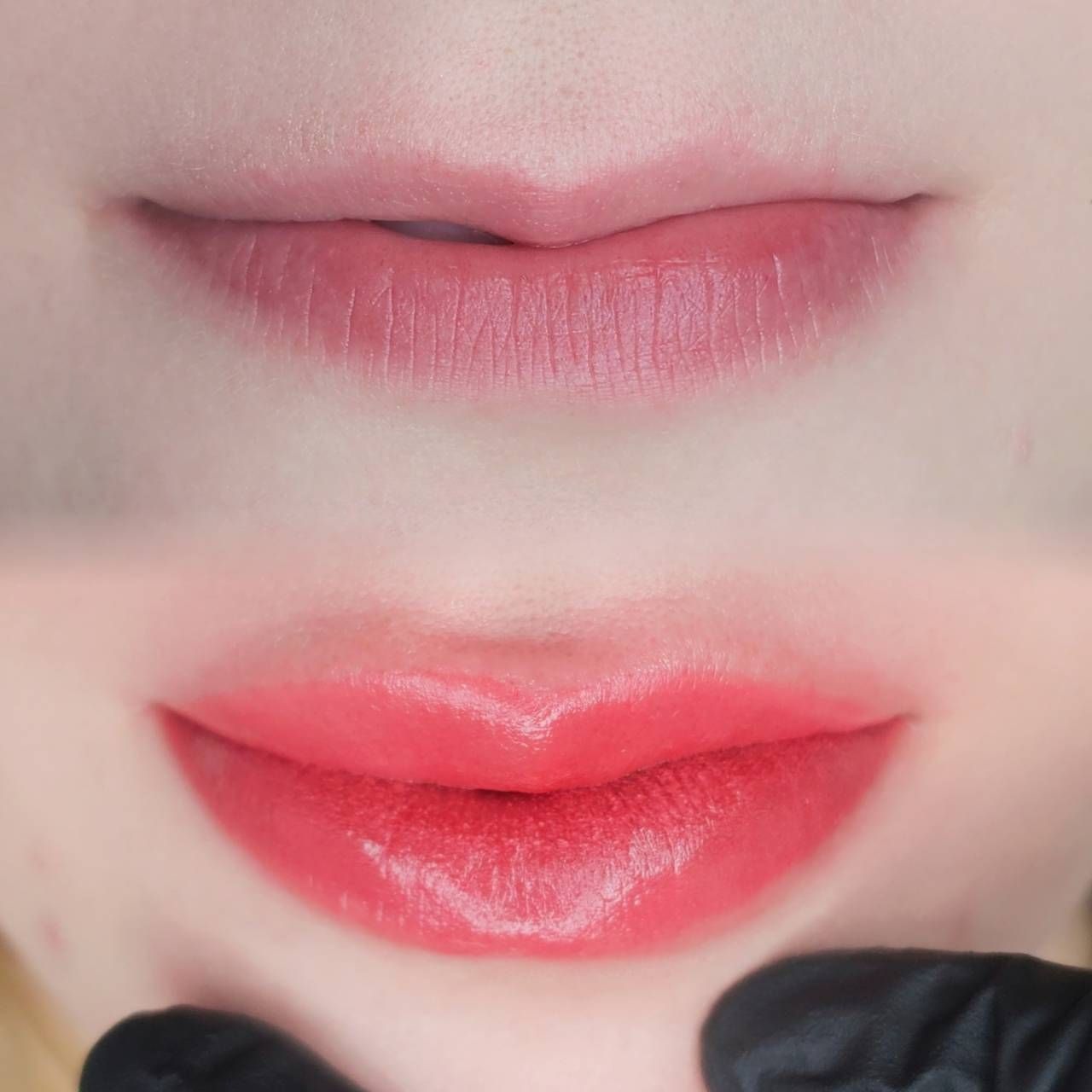 Lip Blushing unhealed by Ellebrow NYC