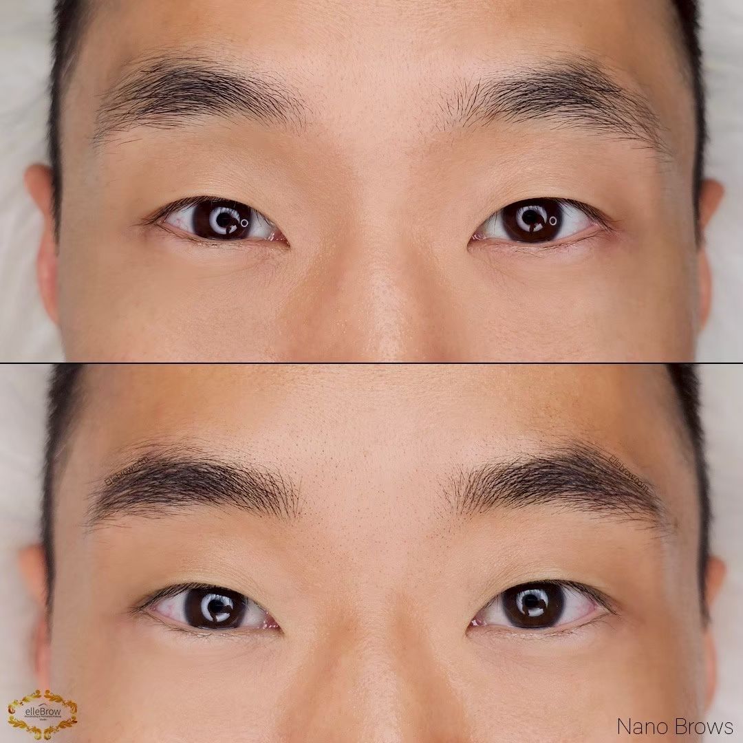 male nano brows