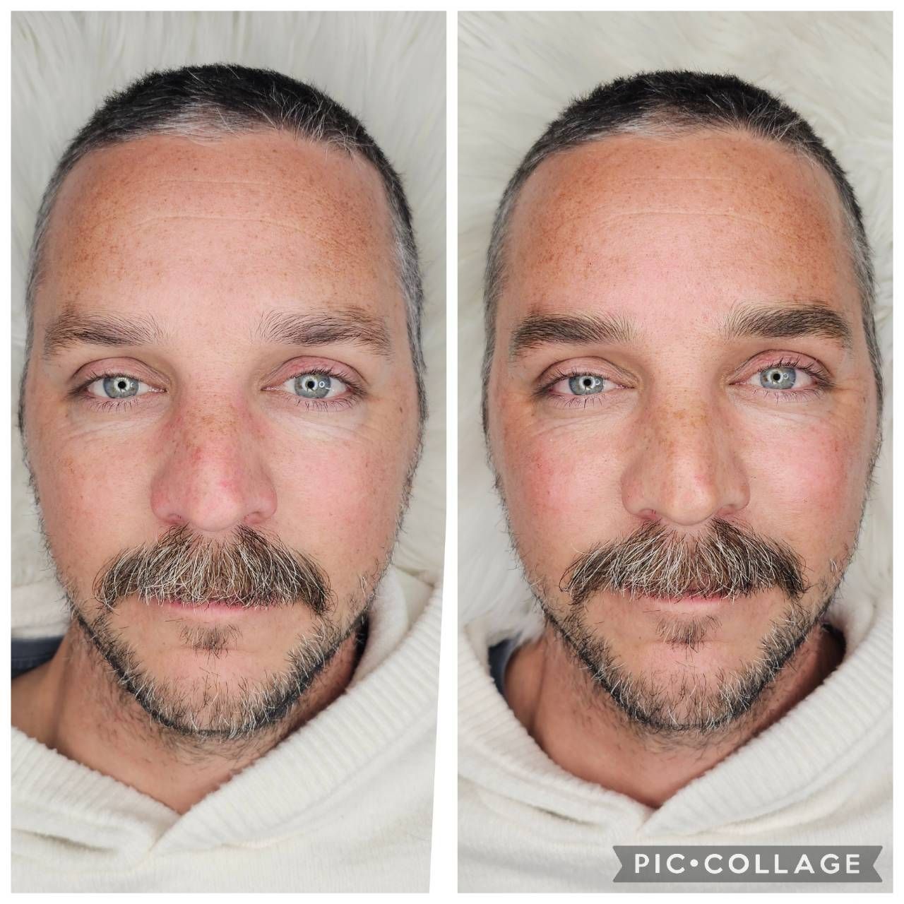 male nano brows nyc before & after results