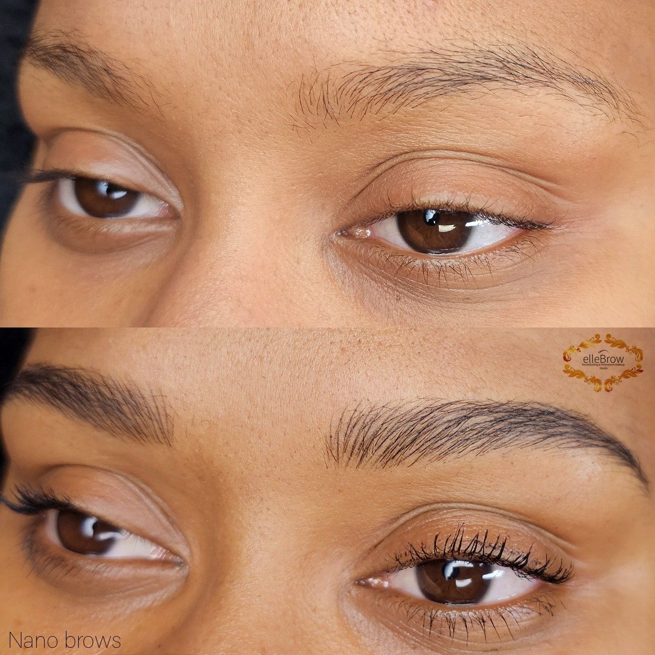 Nano Brows on Dark Skin