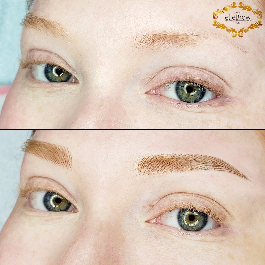 NYC Redhead with Microblading