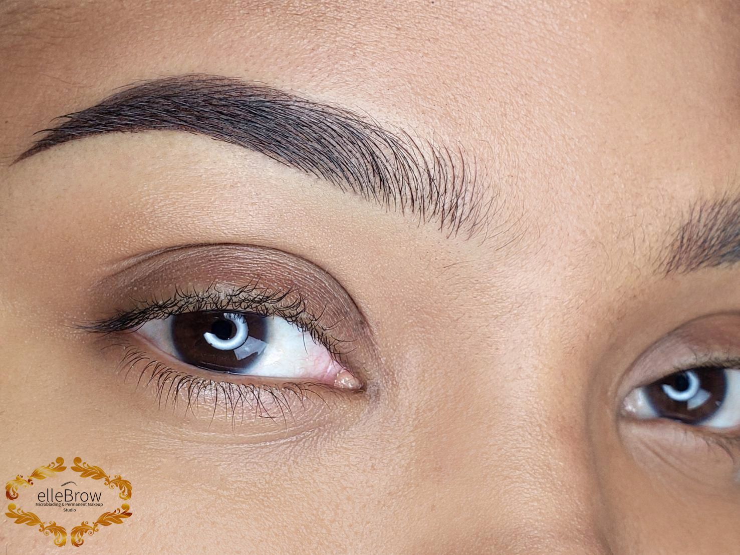 Microblading After at Ellebrow NYC