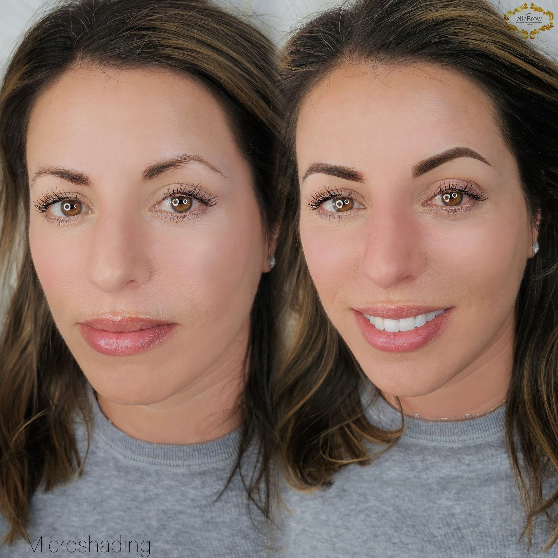 Microshading before and after