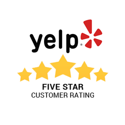 Yelp Five Star Rating - Ellebrow NYC