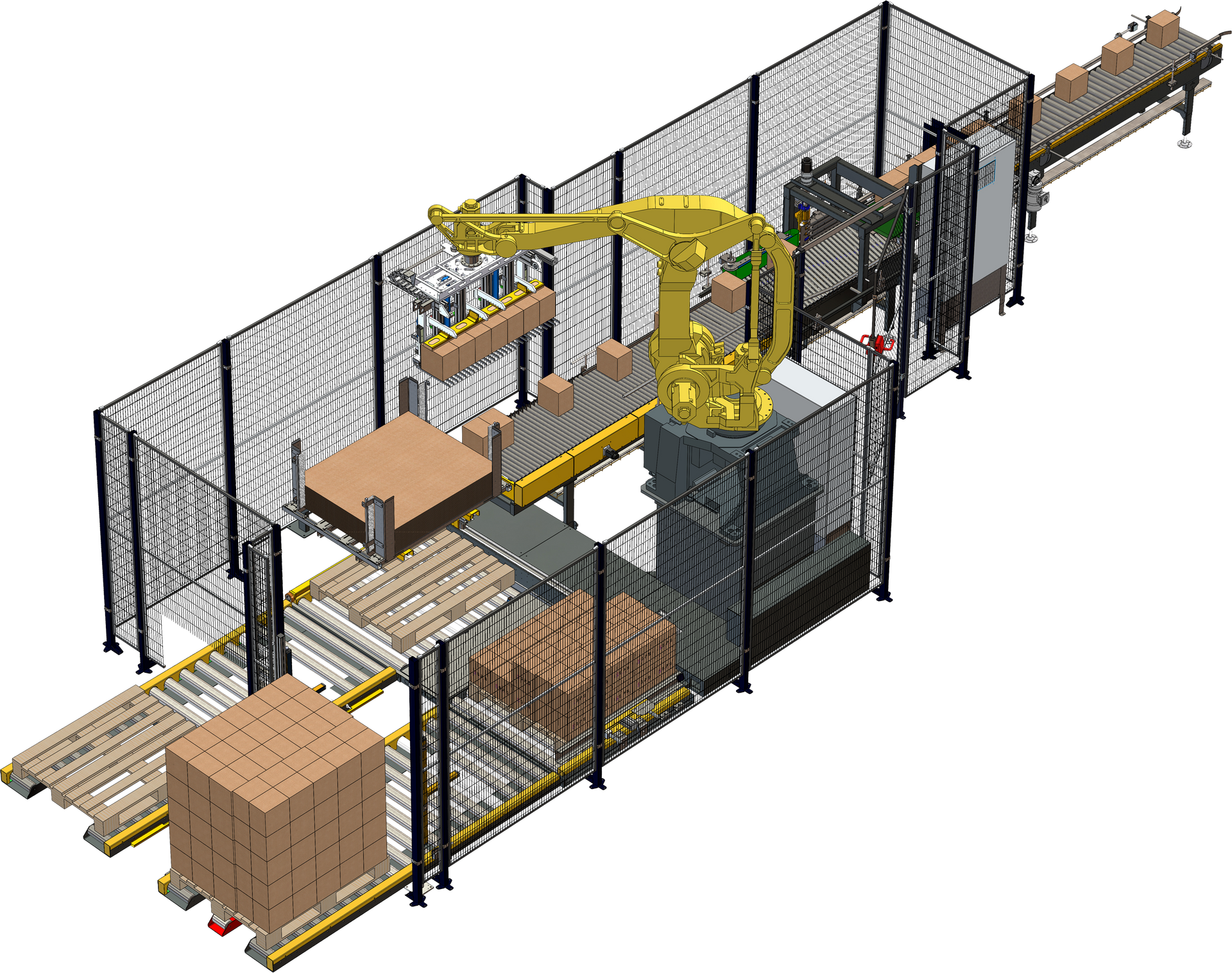 Titans Packaging Typhon XL Robotic Palletizer