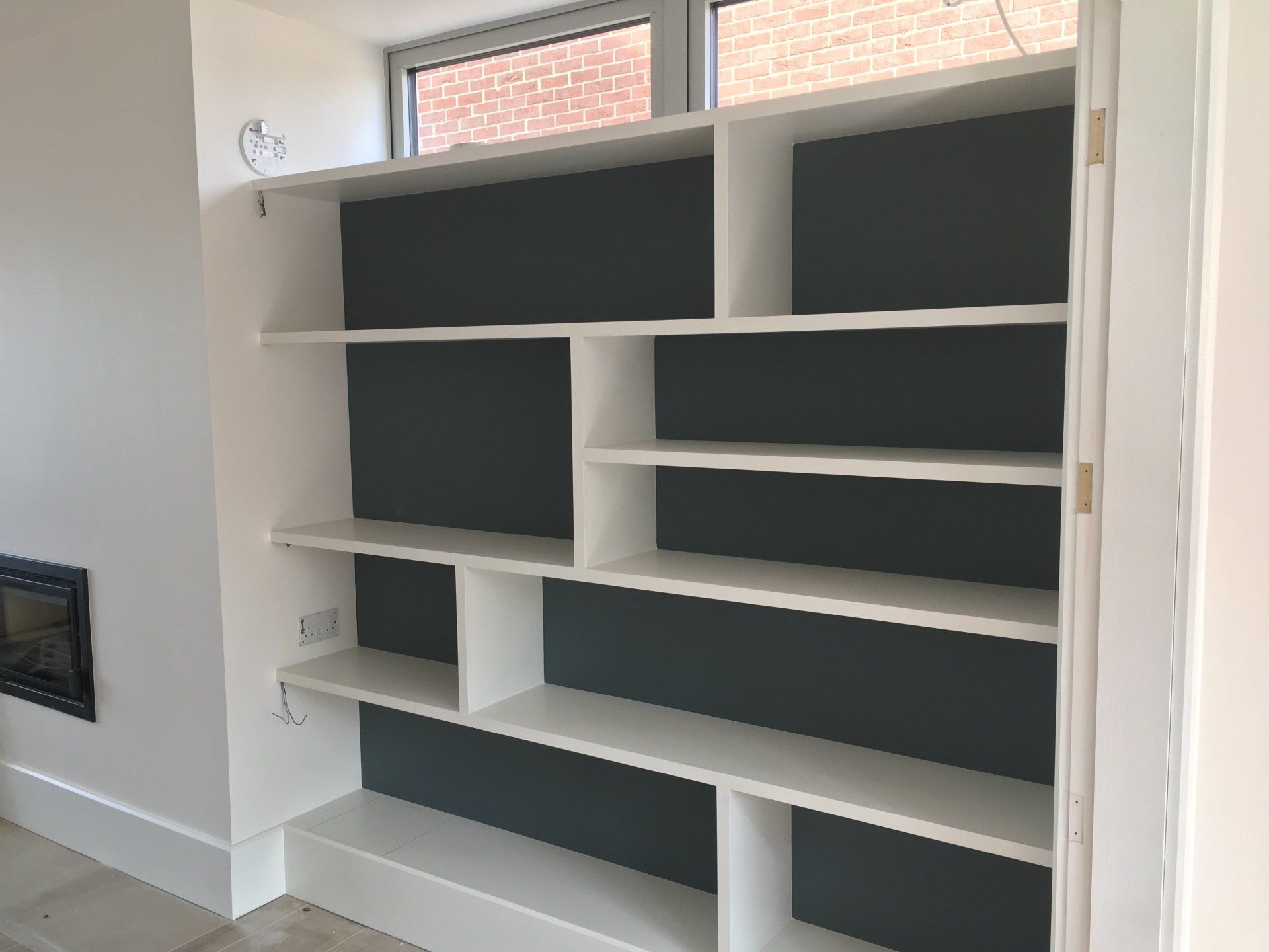 Book case in Lounge