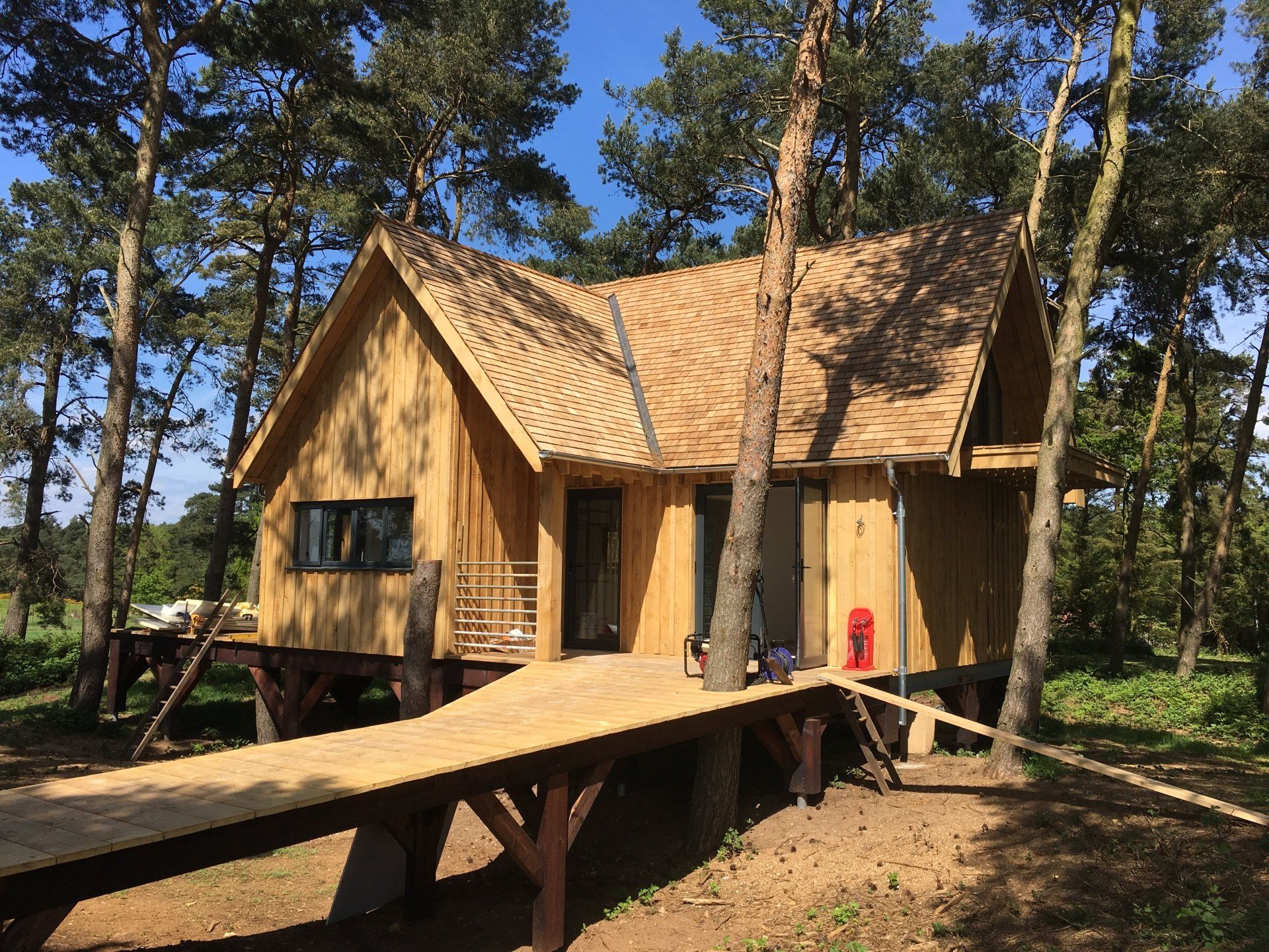 Log cabin in Norfolk
