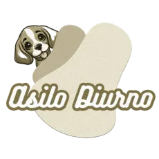 La sagoma di un cane in piedi su uno sfondo bianco.
