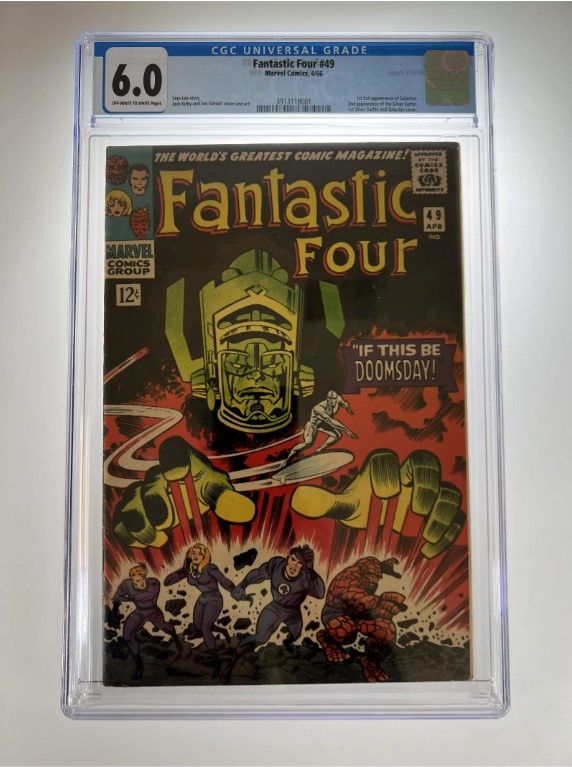 Fantastic Four #49 CGC 6.0