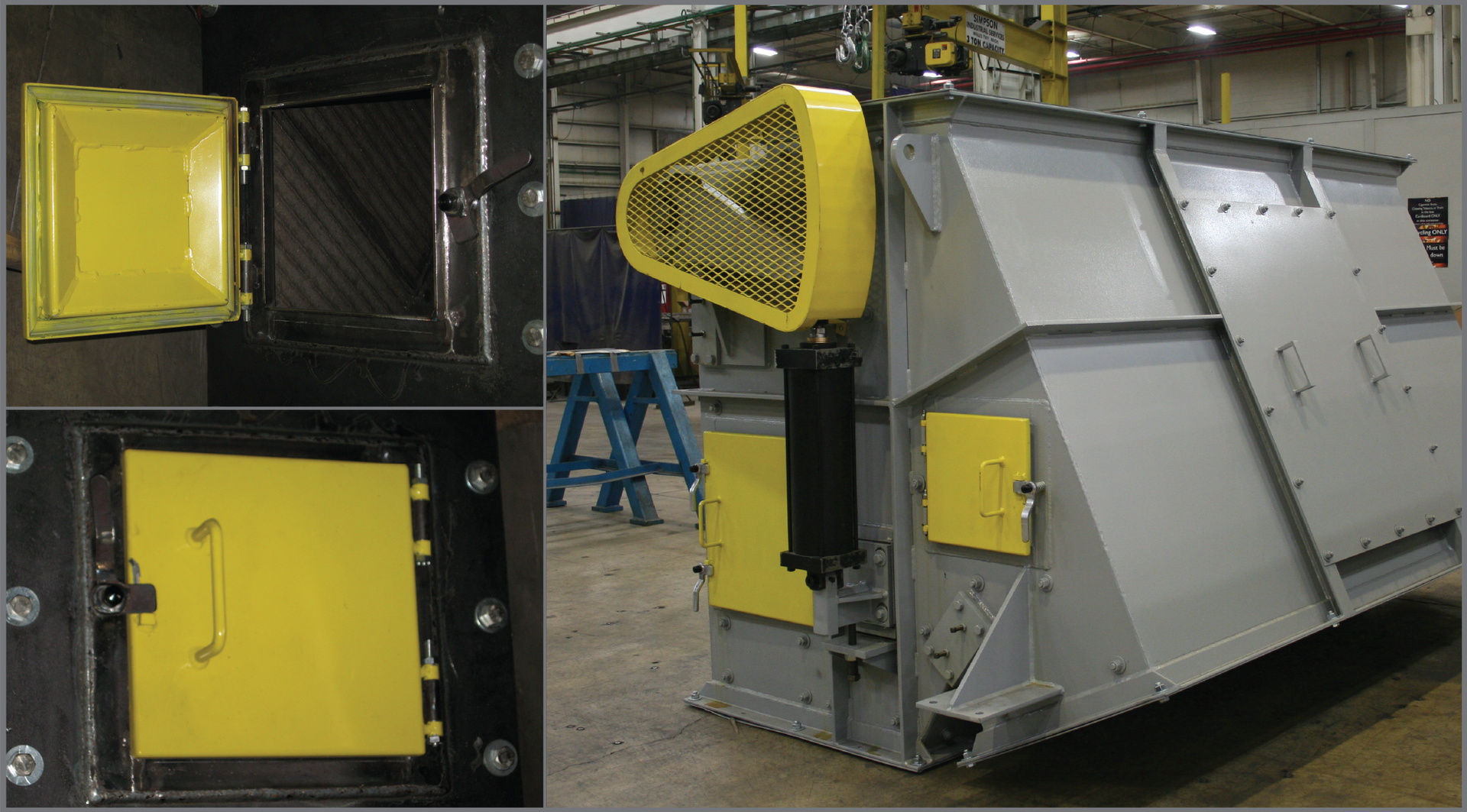 SAS dust tight access doors