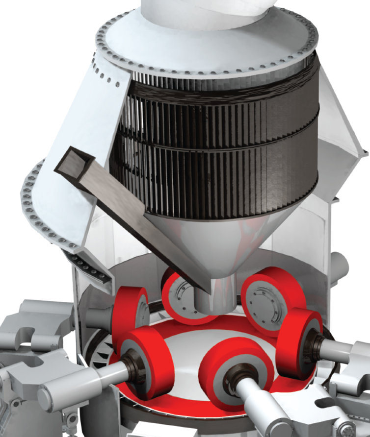 cement Raw mill components and liners
