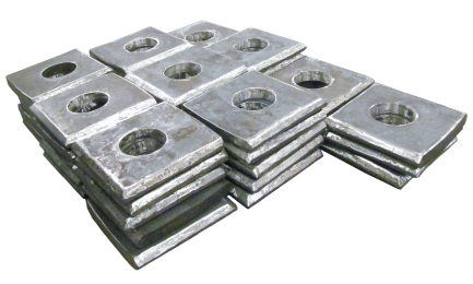 hammer mill center disk wear plates