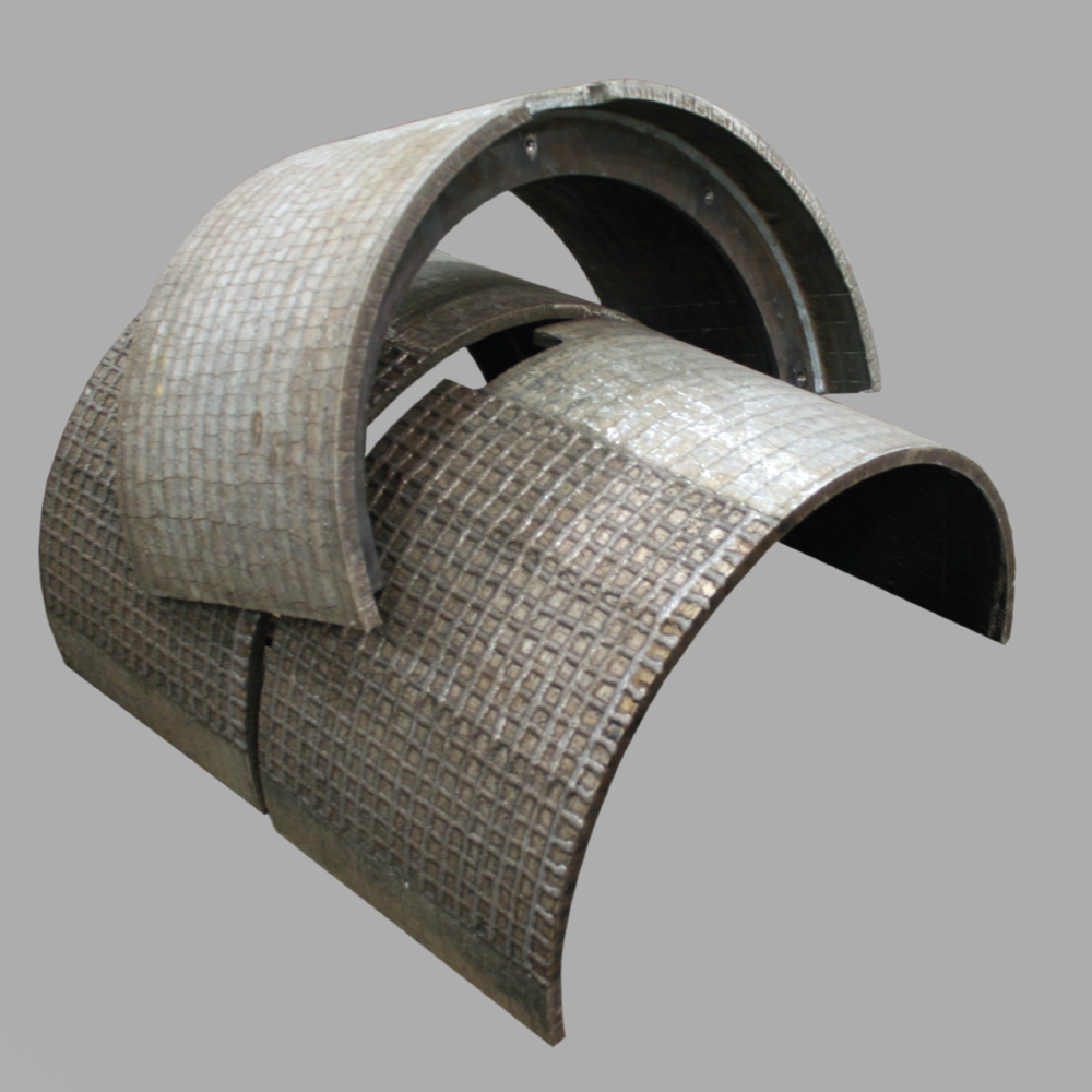 SAS SureAlloy Premium Carbide Overlay Plate Journal Liners - CE RP Coal Mill Series